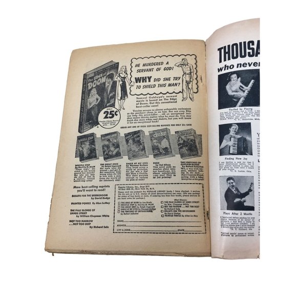 Vintage Collectible "Startling Stories" Sept. 1950 Pulp Fiction Magazine - Picture 14 of 14